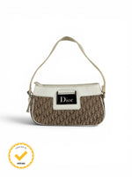 Vintage 2006 Christian Dior Street Chic Mini Columbus Shoulder Bag