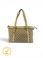 2000s Gucci GG Monogram Abbey Handbag