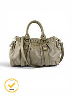 2010s Miu Miu Vitello Shine 2Way Handbag