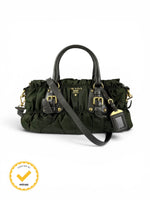 2010s Prada Nylon Tessuto Gaufre 2Way Handbag