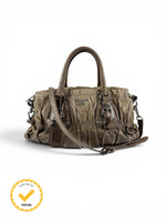 2010s Prada Tessuto Gaufre 2Way Handbag