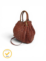 2010s Miu Miu Vitello Braided 2Way Handbag