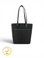 2003 Christian Dior Monogram Black Tote Bag