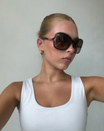 2000s Prada Oversized Sunglasses