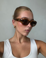 2000s Gucci Tortoise Cateye Sunglasses