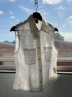 Vintage Fendi Zucca Mesh Shirt