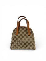 Vintage 90s Gucci Monogram Balthus Handbag