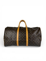 Vintage 1993 Louis Vuitton Keepall 55 Duffle Bag