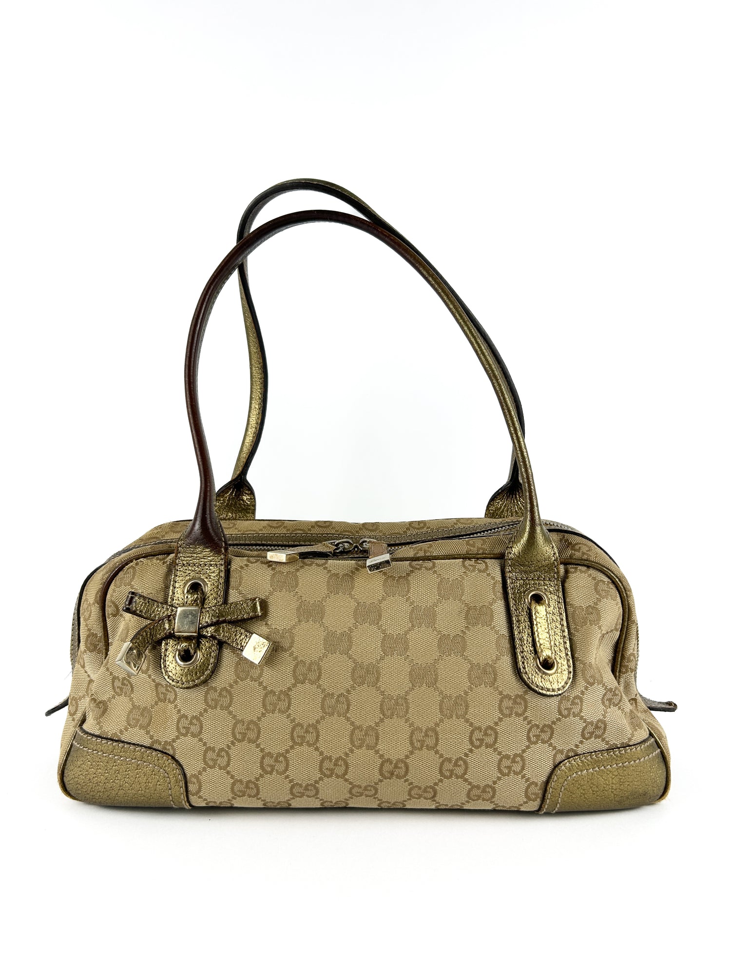Vintage Gucci Monogram Princy Handbag 2000s