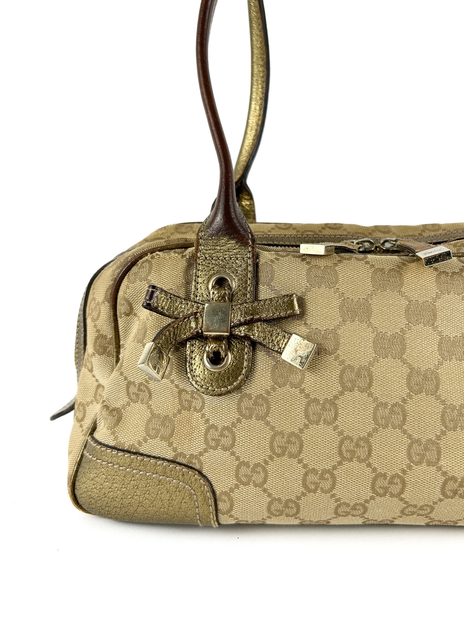Vintage Gucci Monogram Princy Handbag 2000s