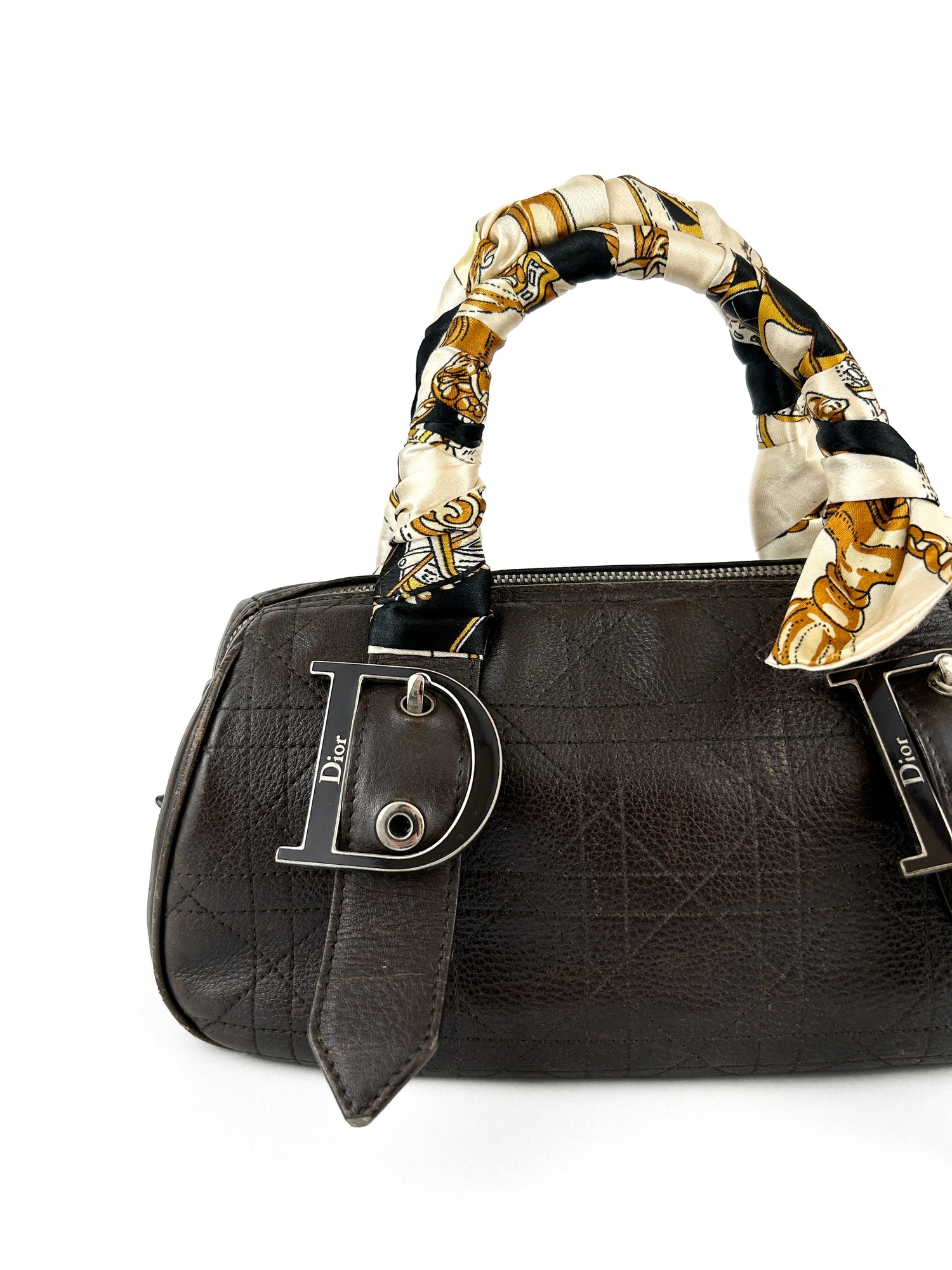 Vintage Christian Dior D Buckle Handbag (2005)