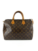 Vintage Louis Vuitton Speedy 30 (1991) with padlock