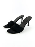 Gucci Monogram Black Heels