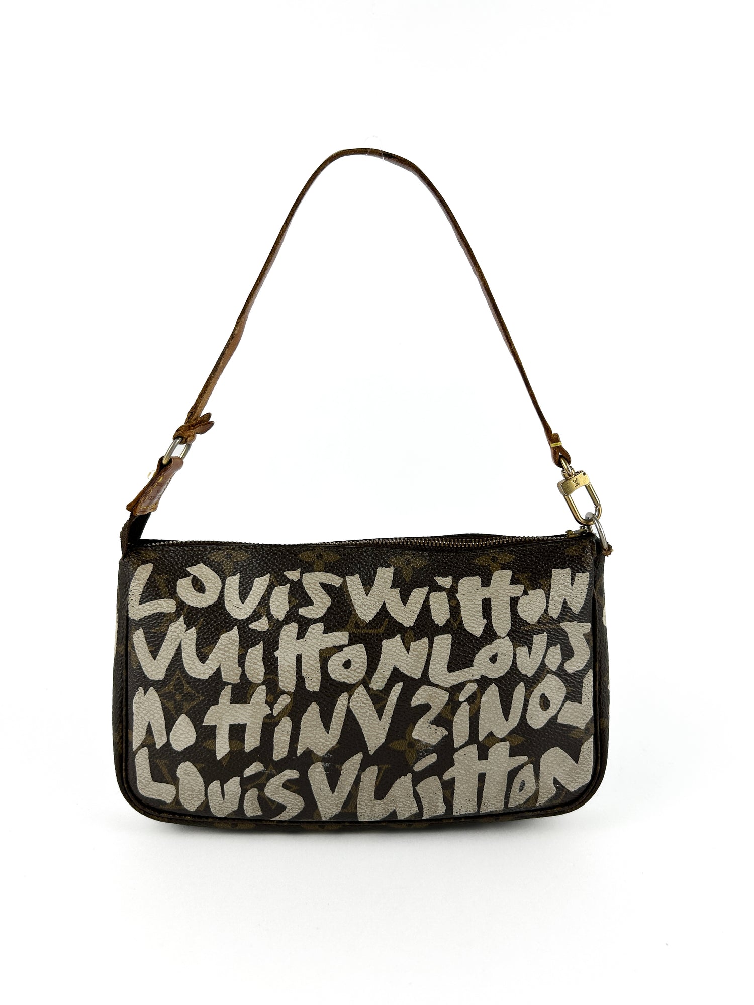 Vintage Louis Vuitton x Stephen Sprouse Graffiti Pochette Bag (2001)