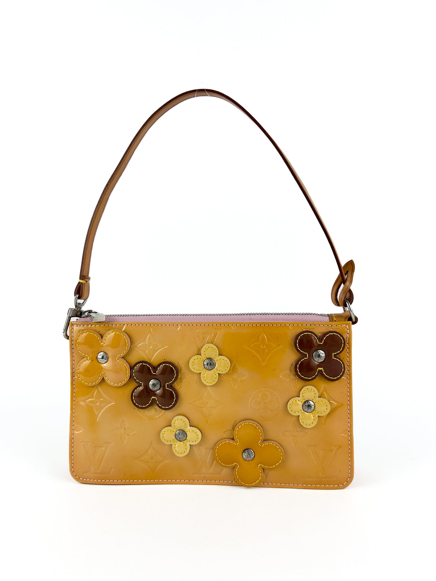 Vintage Louis Vuitton Vernis Lexington Petal Handbag (2002)