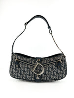 Vintage Christian Dior Monogram D-Charm Mini Shoulder Bag (2004)