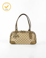 2000s Gucci GG Monogram Princy Handbag