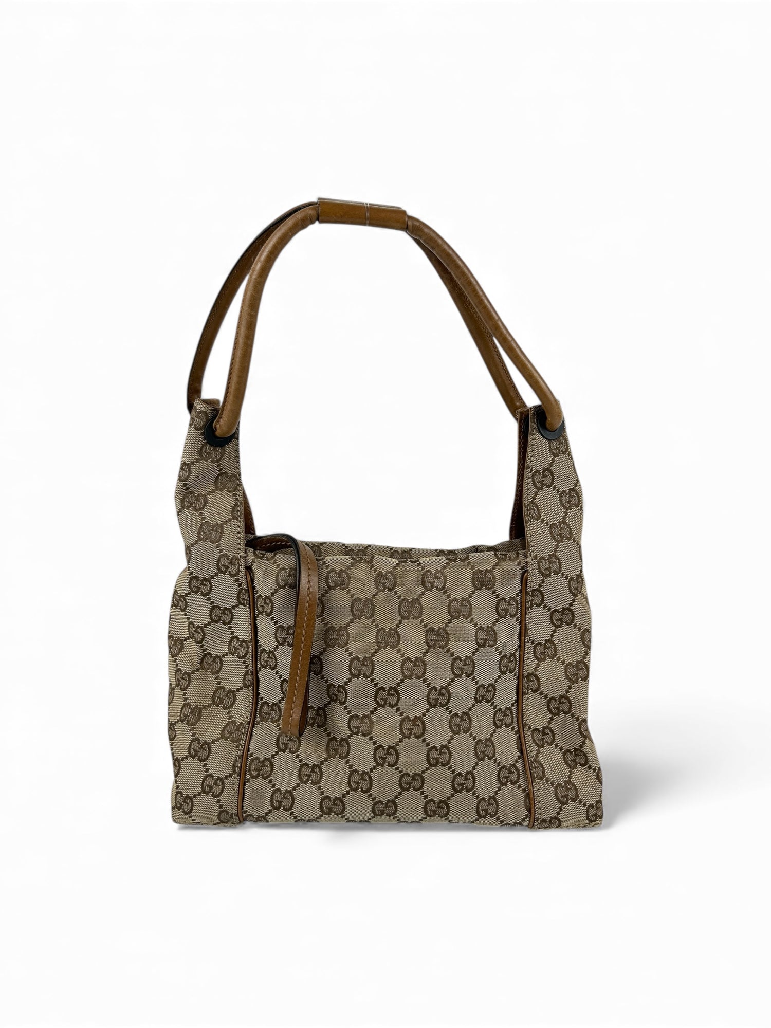 Vintage 90s Gucci Monogram Shoulder Bag