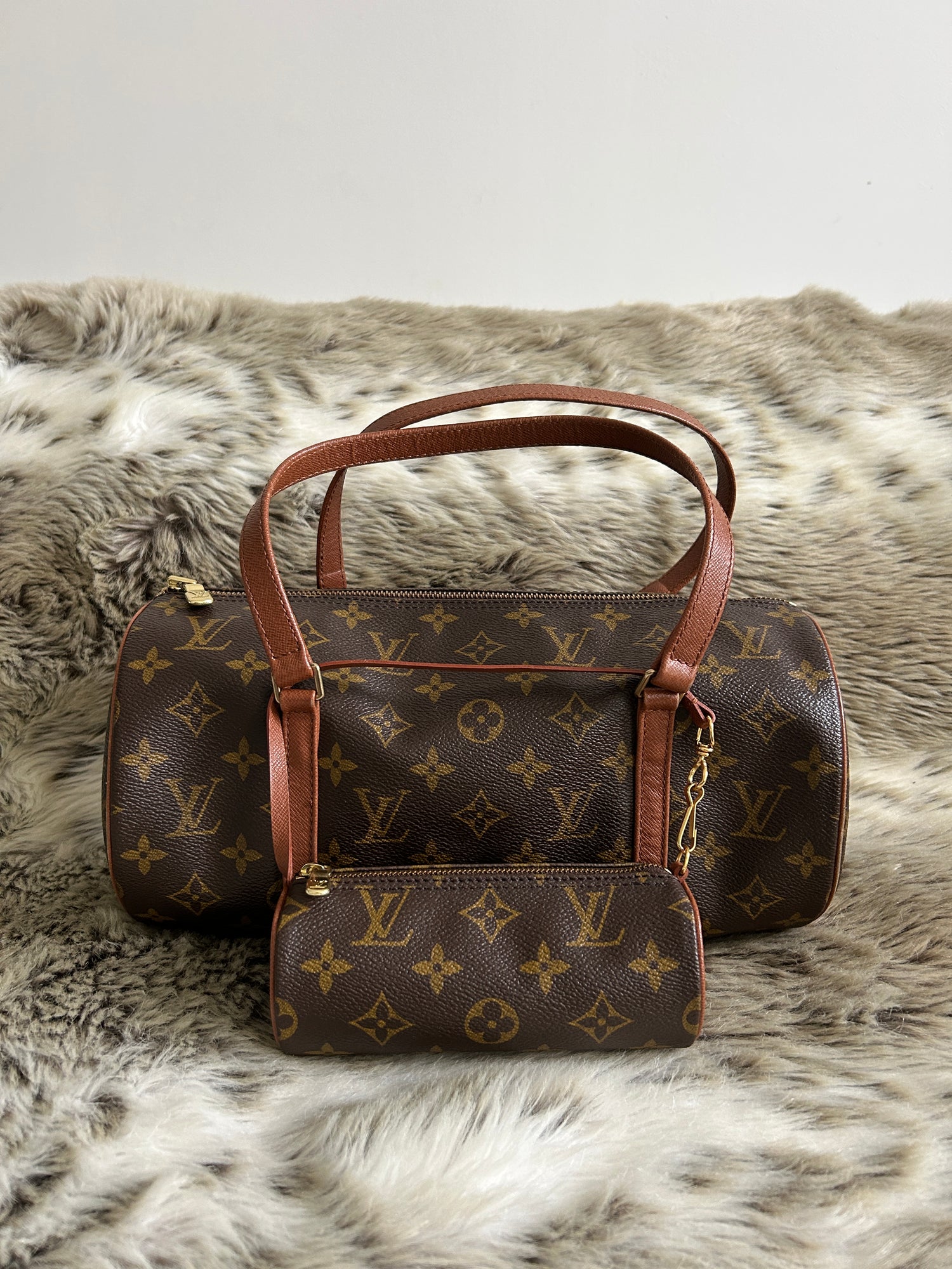 Vintage 1995 Louis Vuitton Papillon 30 + Mini Papillon Set