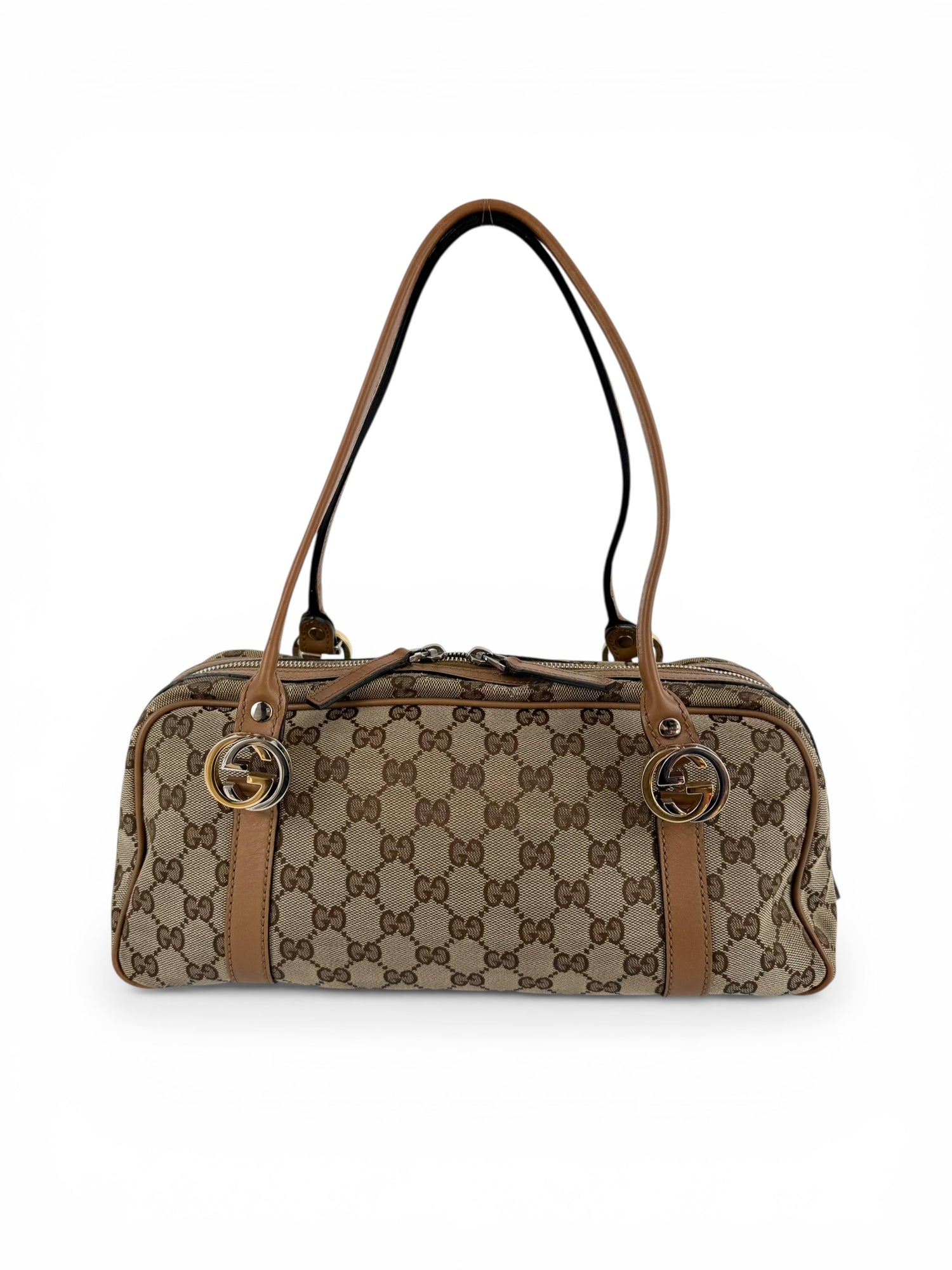 Vintage 90s Gucci Monogram GG Princy Handbag