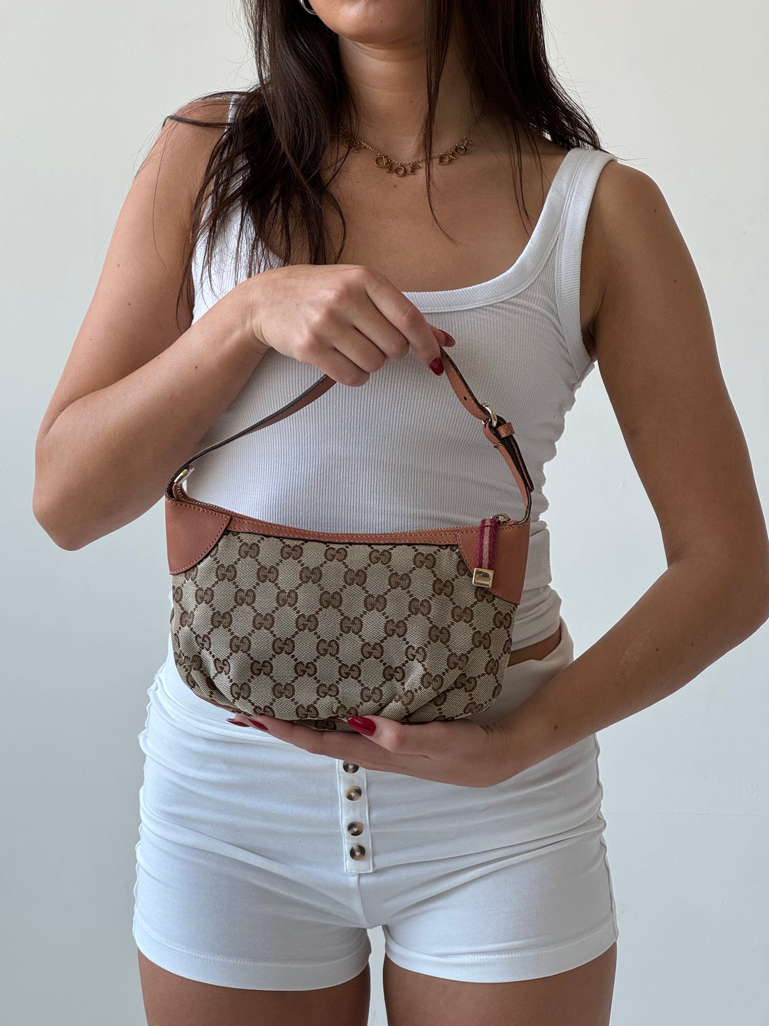 Gucci Monogram Shoulder Bag