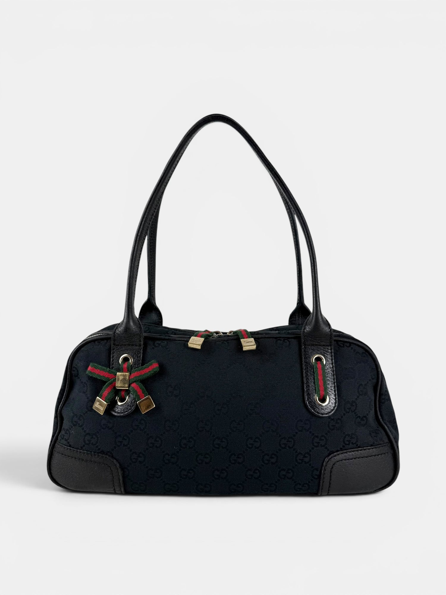 2000s Gucci GG Monogram Princy Handbag