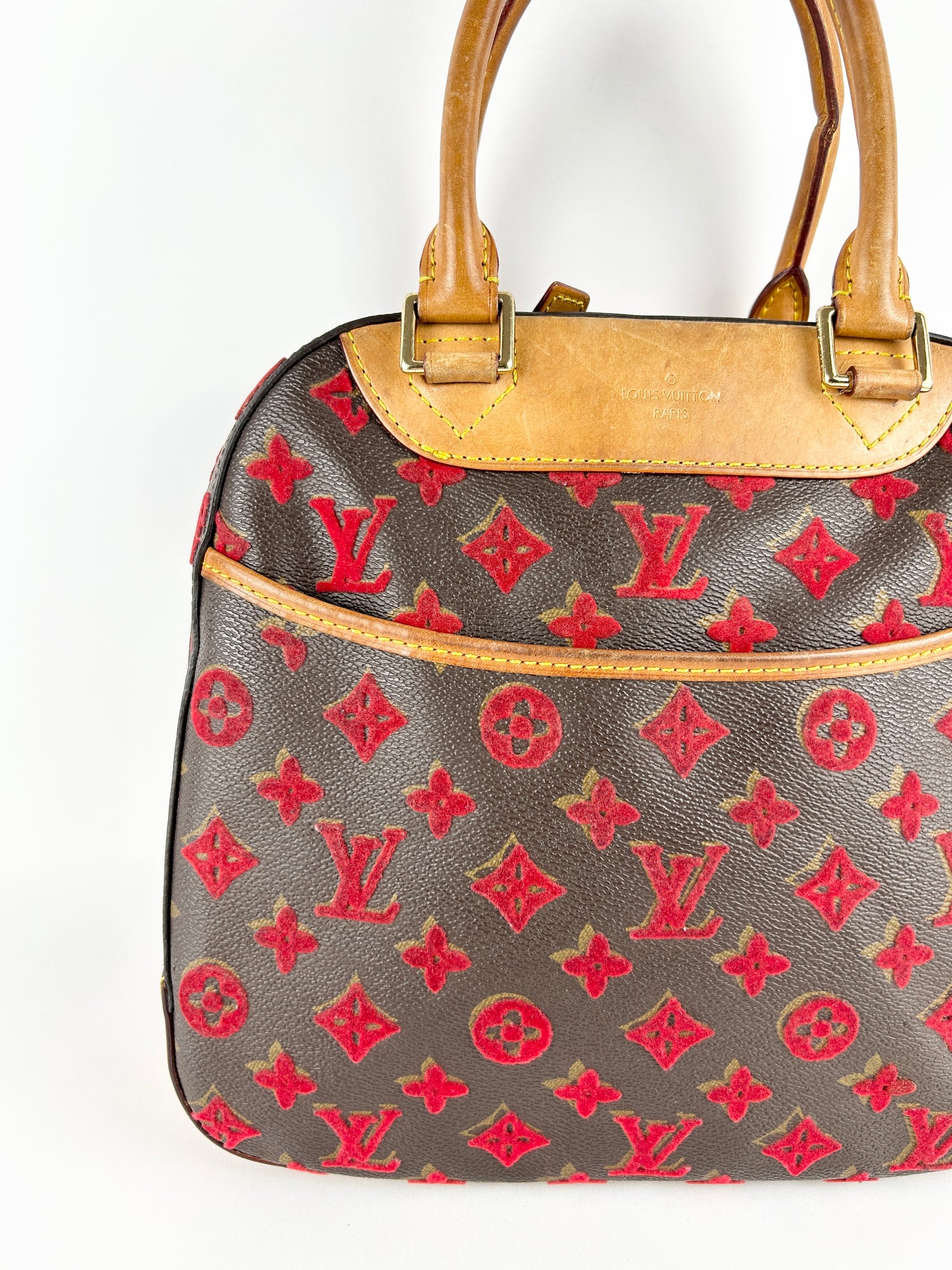 Limited Edition Louis Vuitton Tuffetage Deauville 3D Cube Bag (2013)