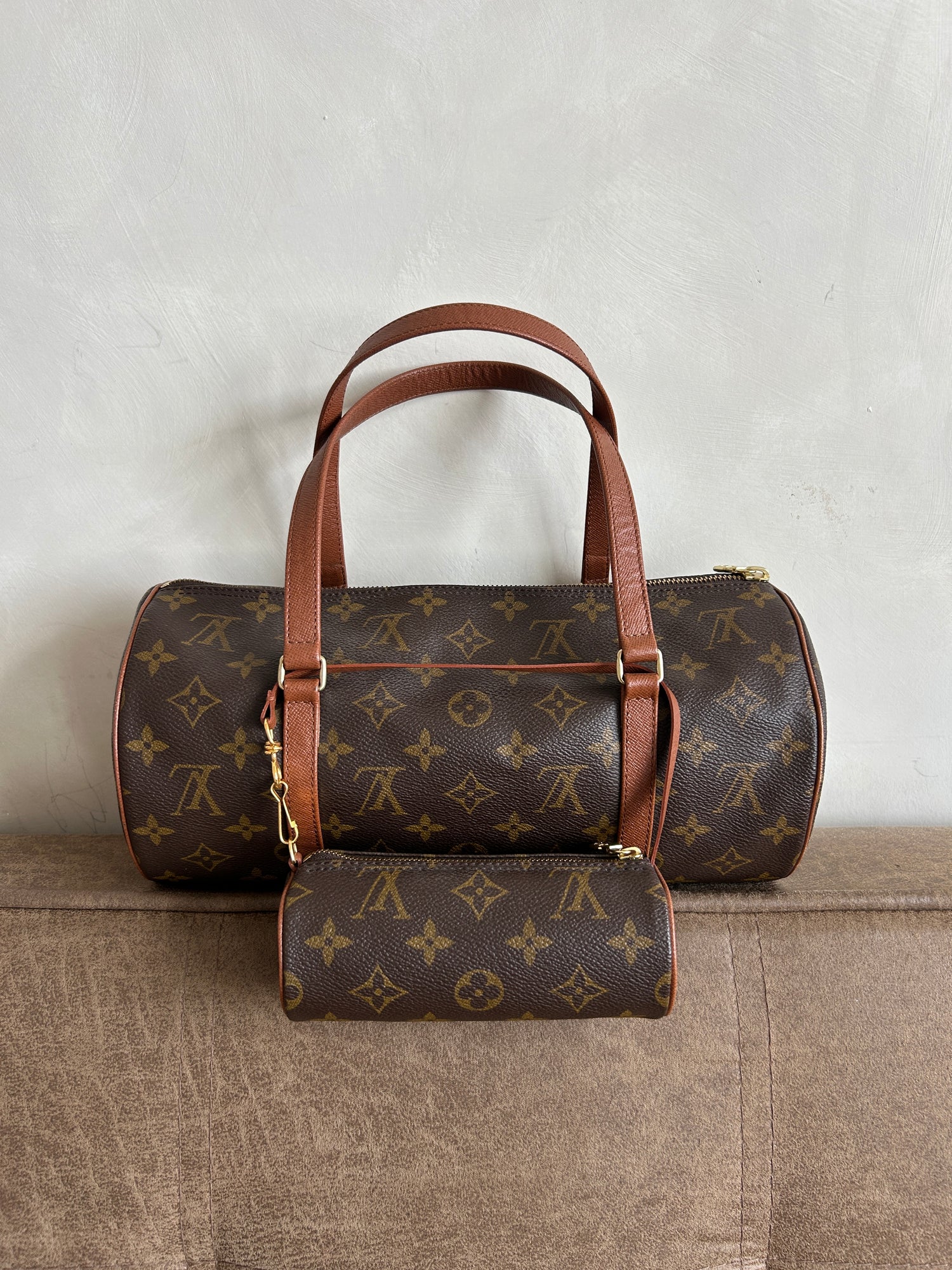 Vintage Louis Vuitton Papillon 30 + Mini Papillon Set (1994)