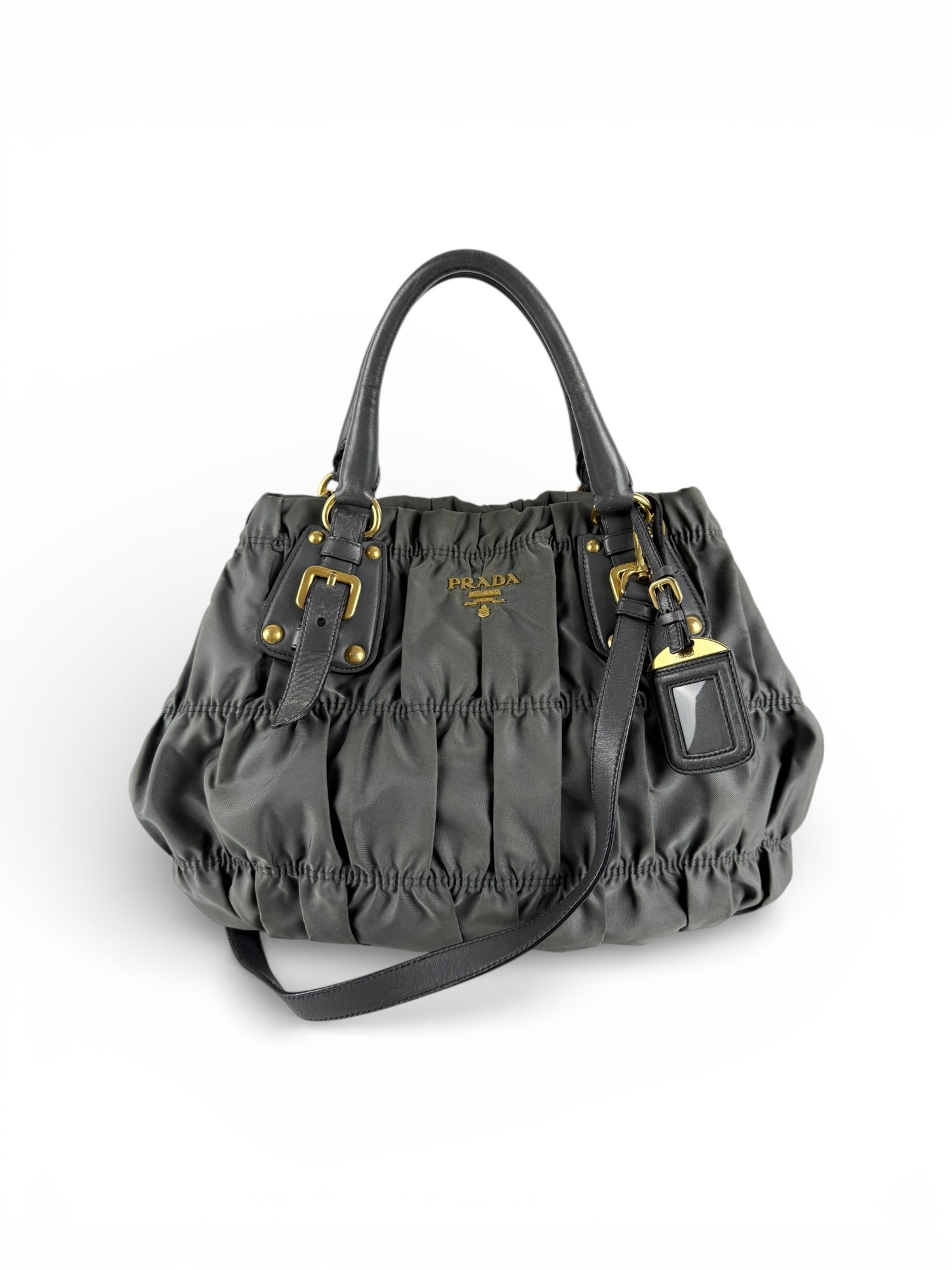 2010s Prada Nylon 2Way Tessuto Handbag