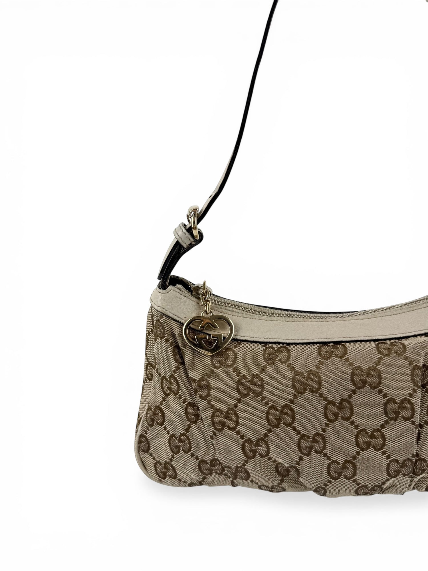 Vintage 90s Gucci GG Monogram Mini Shoulder Bag