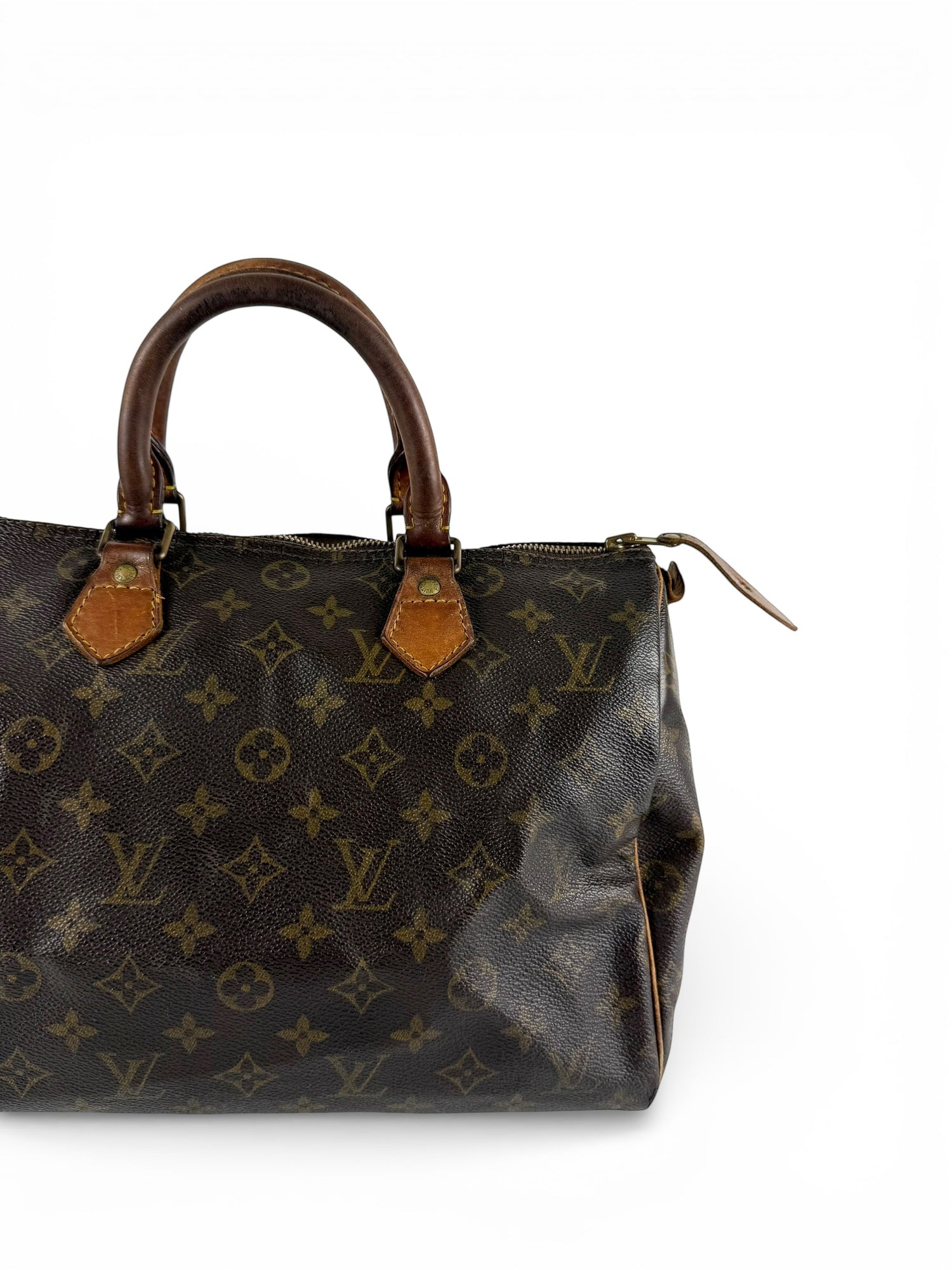 Vintage 1980s Louis Vuitton Speedy 30 Handbag