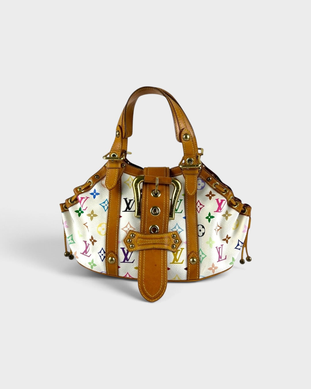 Vintage 2004 Louis Vuitton Takashi Murakami Theda PM Handbag