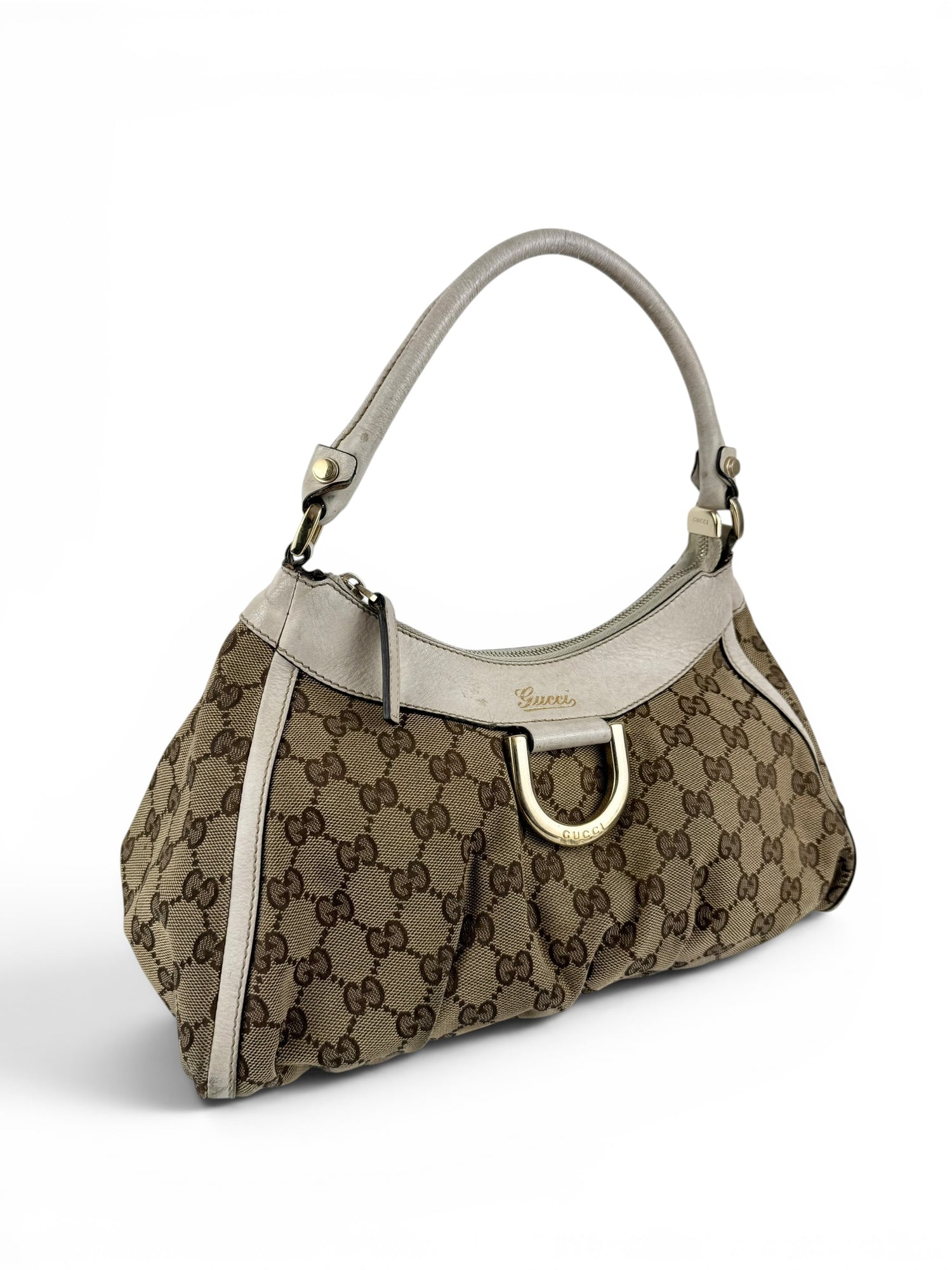 2008 Gucci GG Monogram D-Ring Mini Shoulder Bag