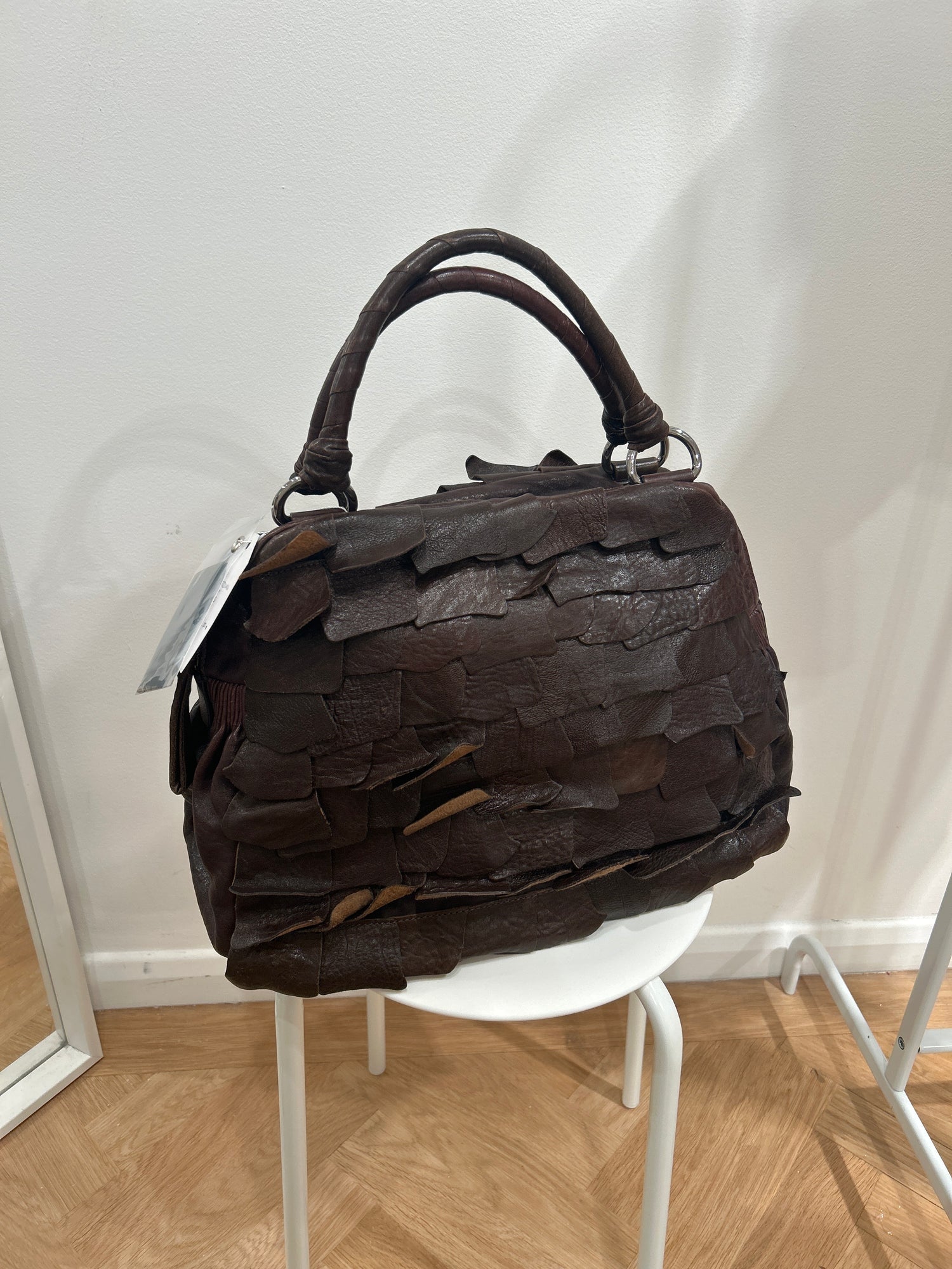 RARE 2000s Miu Miu Leaf Handbag