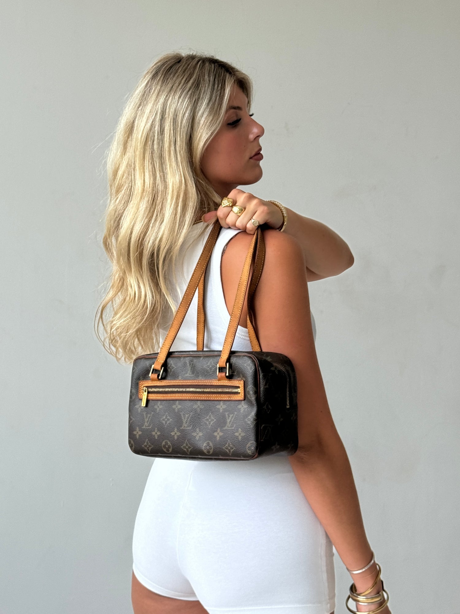 Vintage Louis Vuitton Cite MM Shoulder Bag