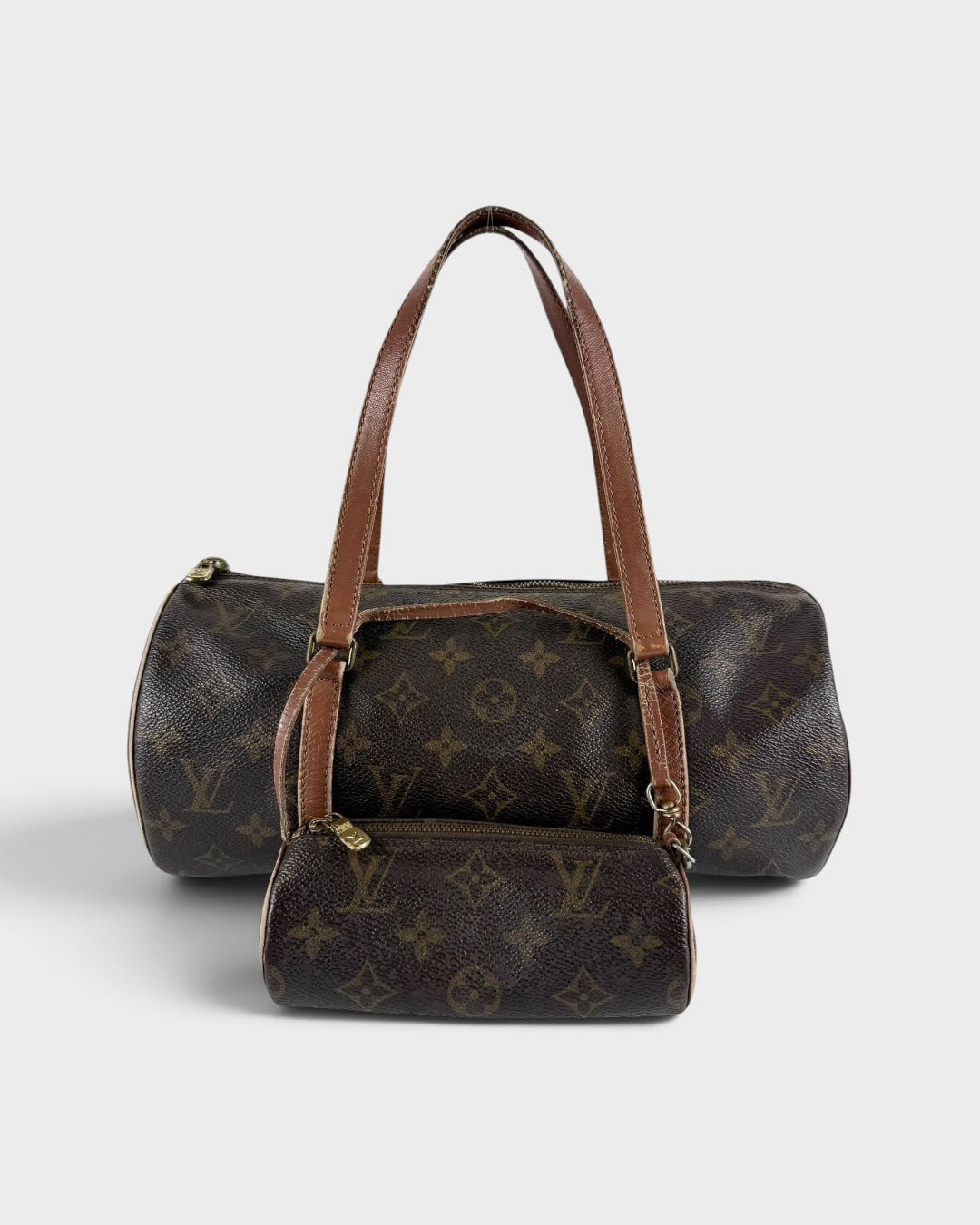 1992 Louis Vuitton Papillon 30 + Mini Papillon Handbag Set