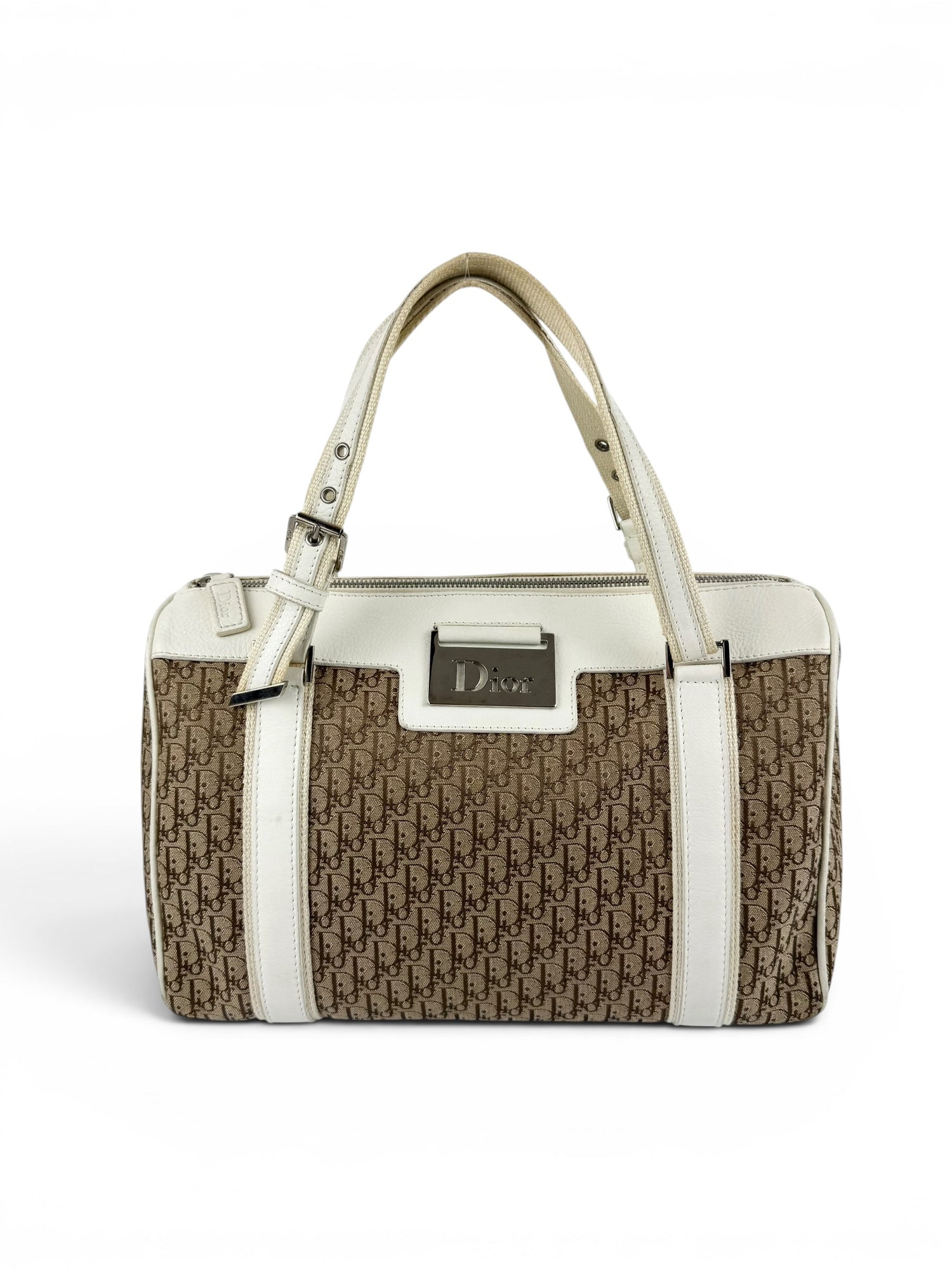 Vintage 2006 Christian Dior Monogram Street Chic Boston Handbag