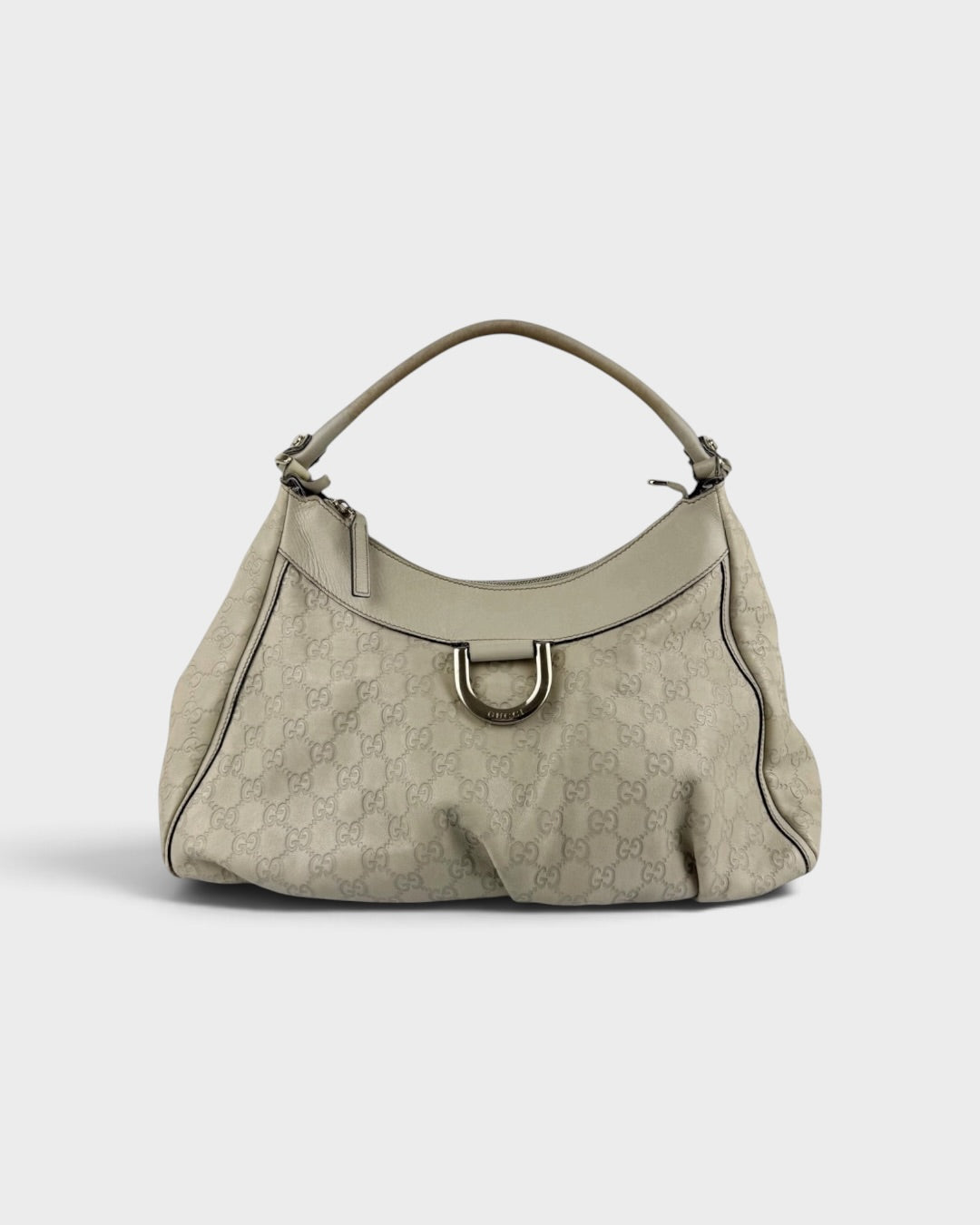 2000s Gucci Guccissima Large D-Ring Shoulder Bag