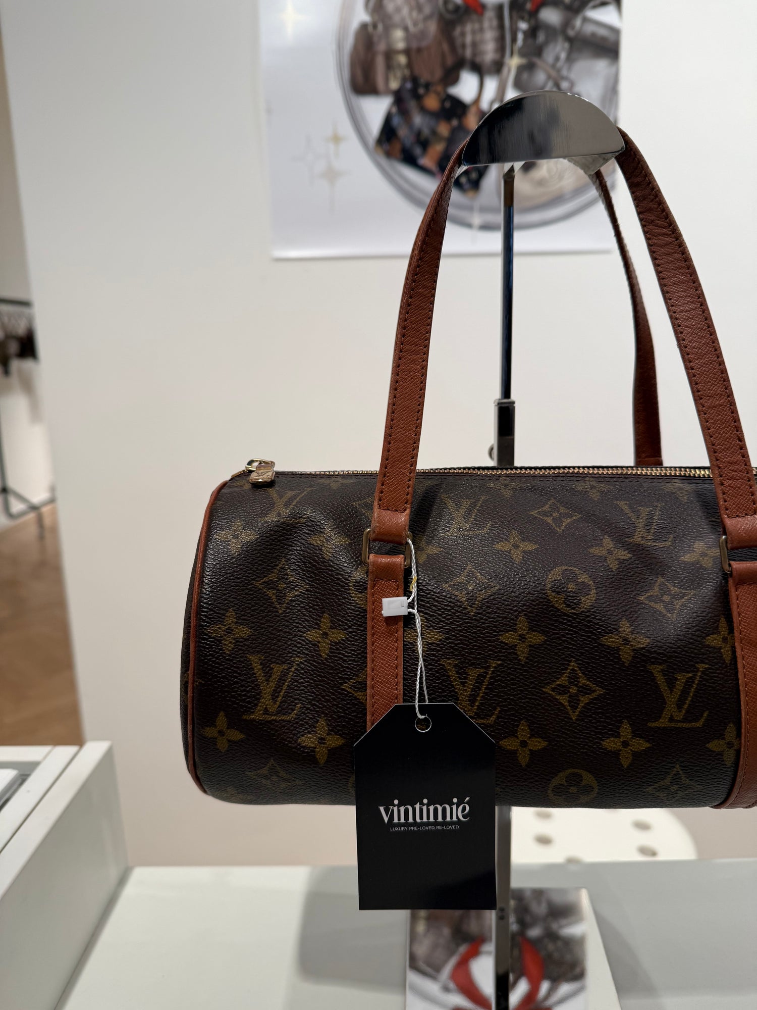 Vintage 1995 Louis Vuitton Papillon 30 Handbag