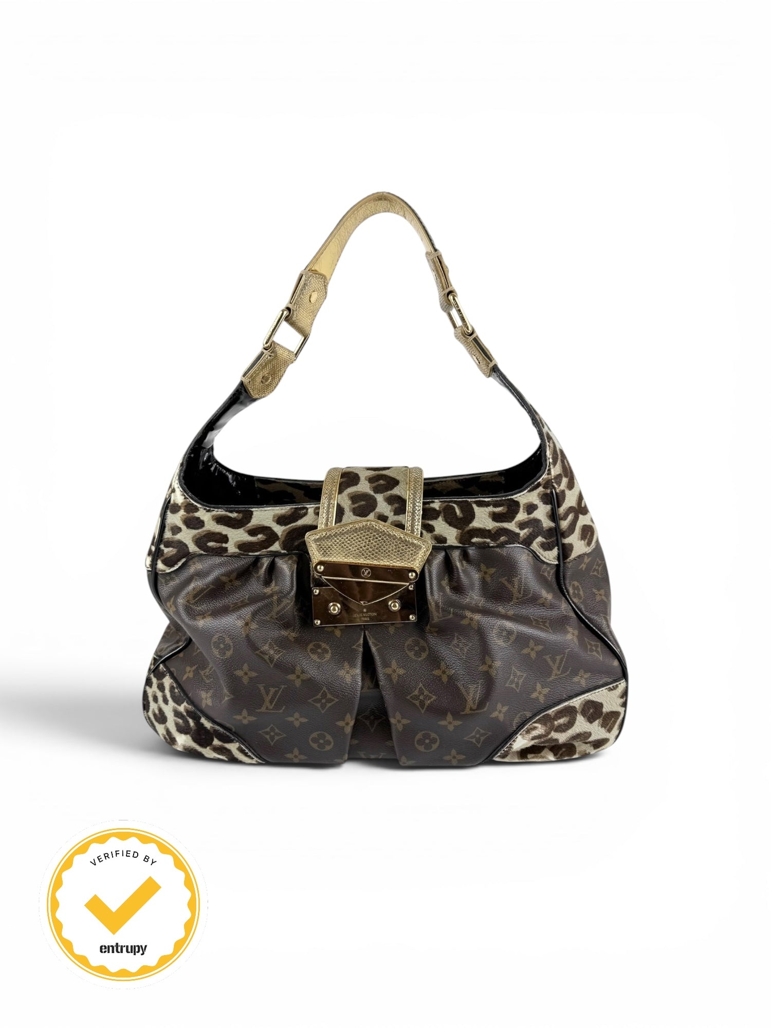 Vintage 2006 Louis Vuitton Leopard Polly Handbag (Limited Edition S/S)