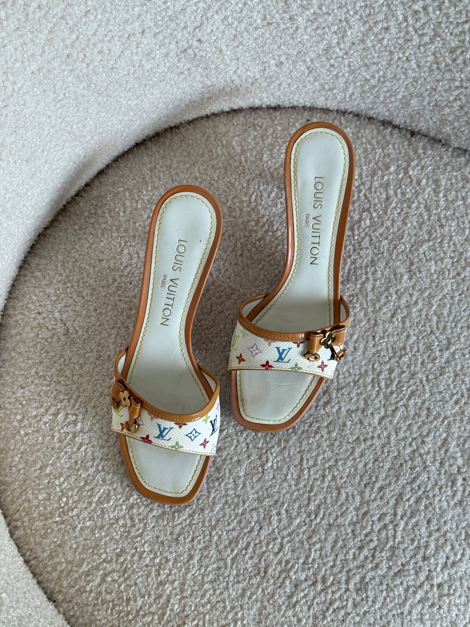 Vintage 2000s Louis Vuitton Takashi Murakami Heels / EU35.5