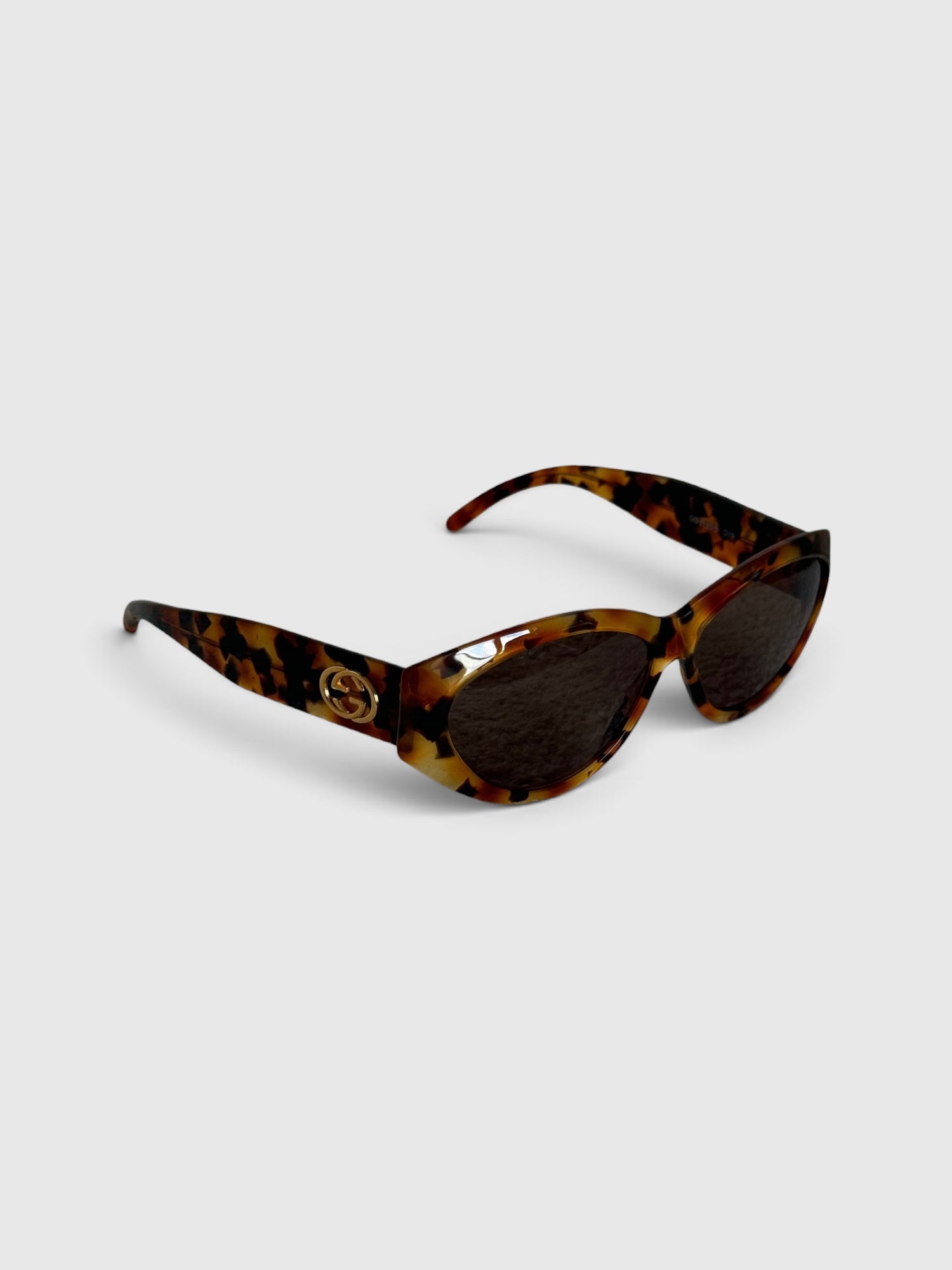 2000s Gucci Tortoise Cateye Sunglasses