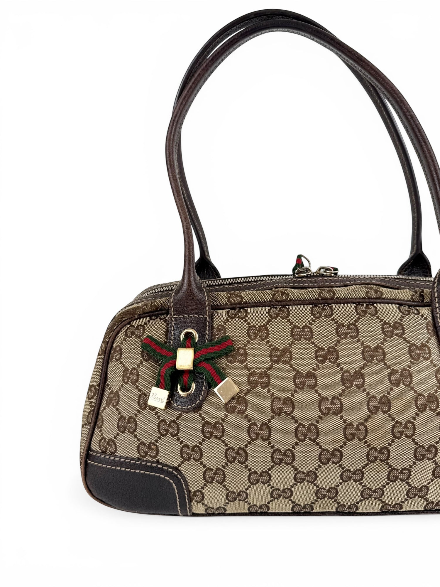 Vintage 2000s Gucci Monogram GG Princy Handbag