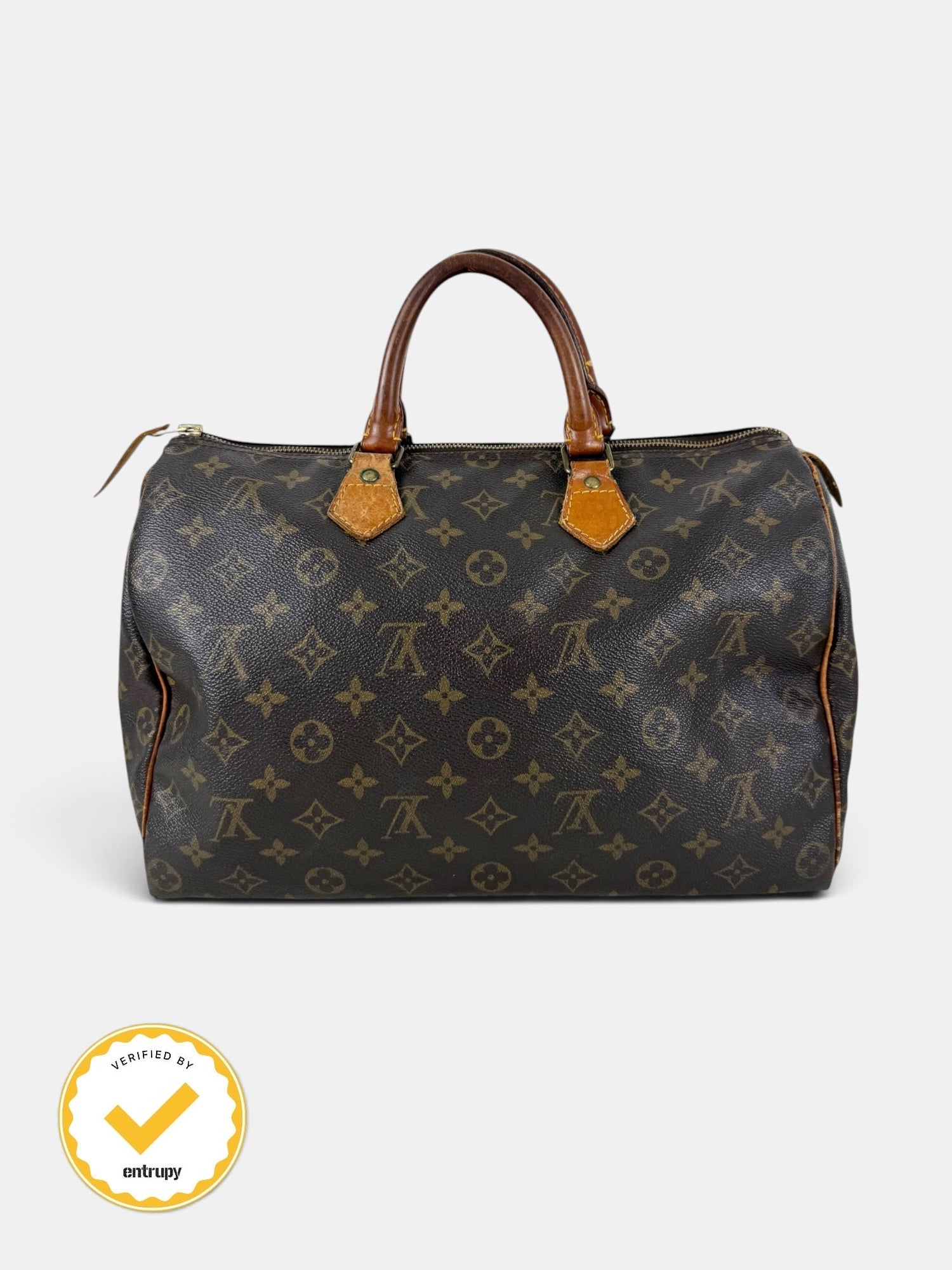 90s Louis Vuitton Speedy 35 Handbag