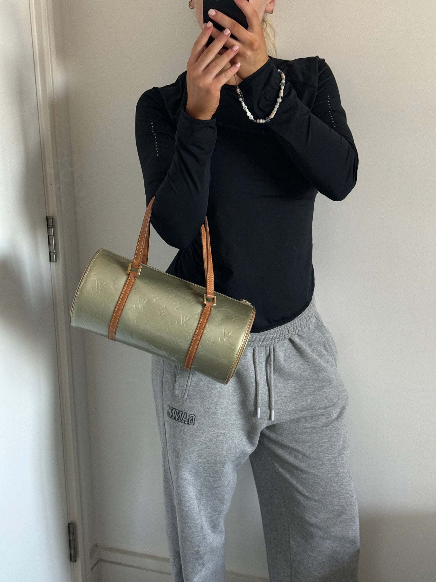 Vintage 2001 Louis Vuitton Vernis Bedford Handbag