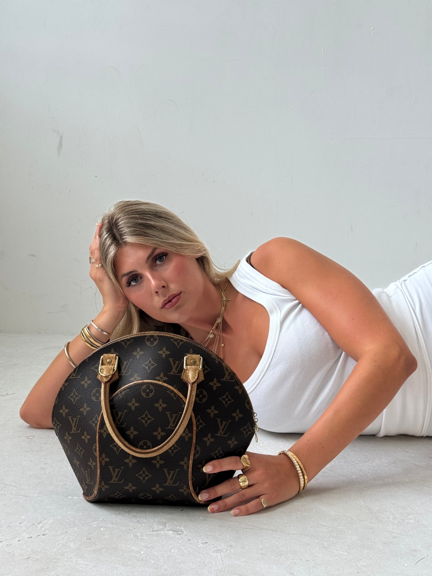Vintage Louis Vuitton Ellipse PM Handbag (1998)
