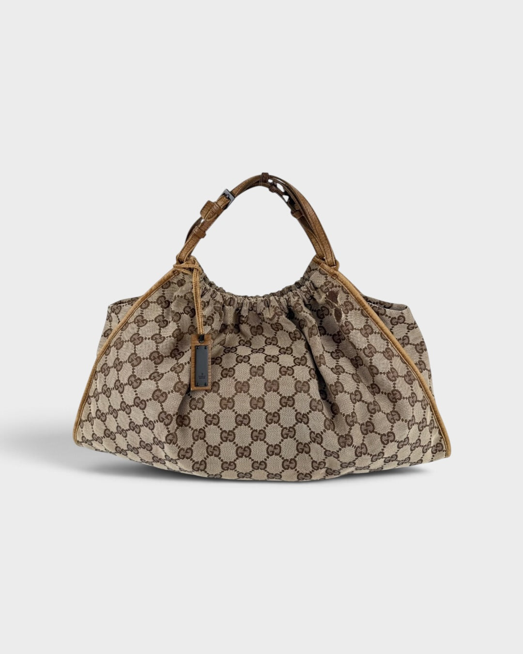 2000s Gucci Monogram GG Hobo Handbag