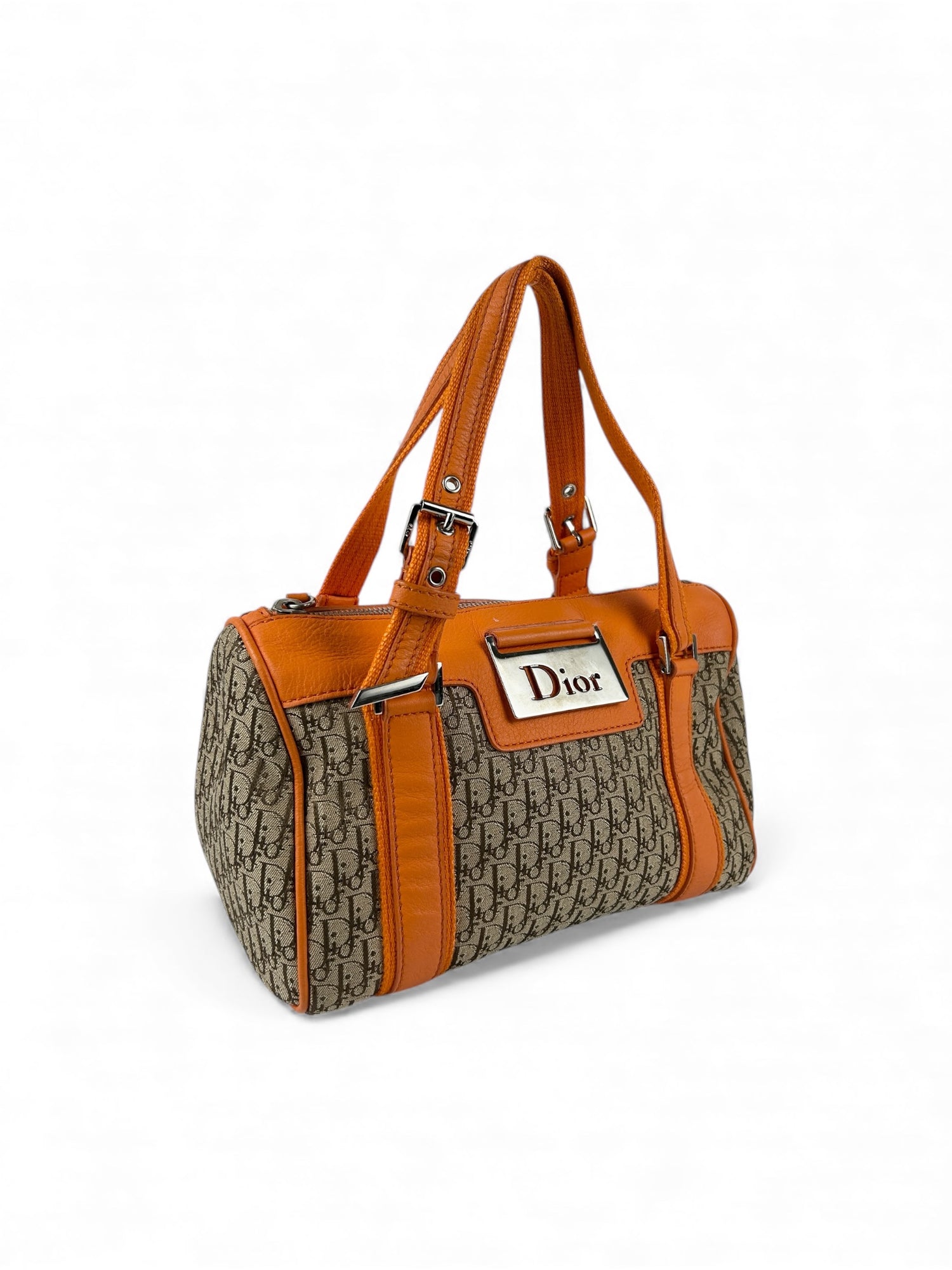 Vintage 2005 Christian Dior Street Chic Boston Handbag