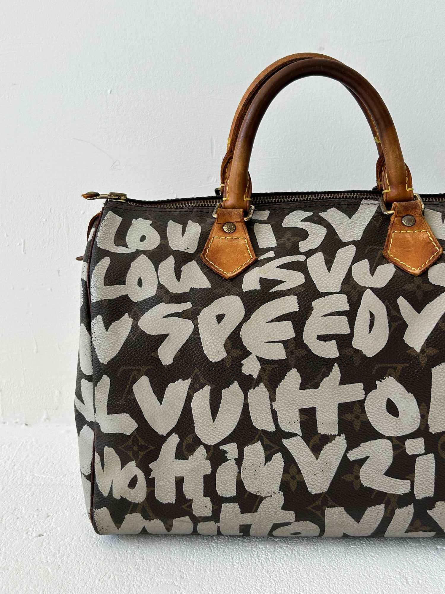 Vintage Louis Vuitton x Stephen Sprouse Graffiti Speedy 30 Handbag (2001)