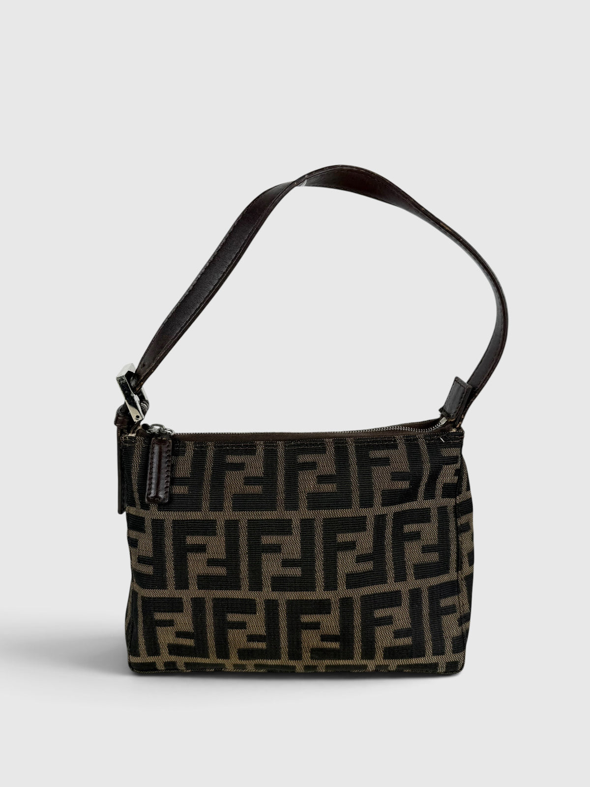 90s Fendi Zucca Mini Shoulder Bag